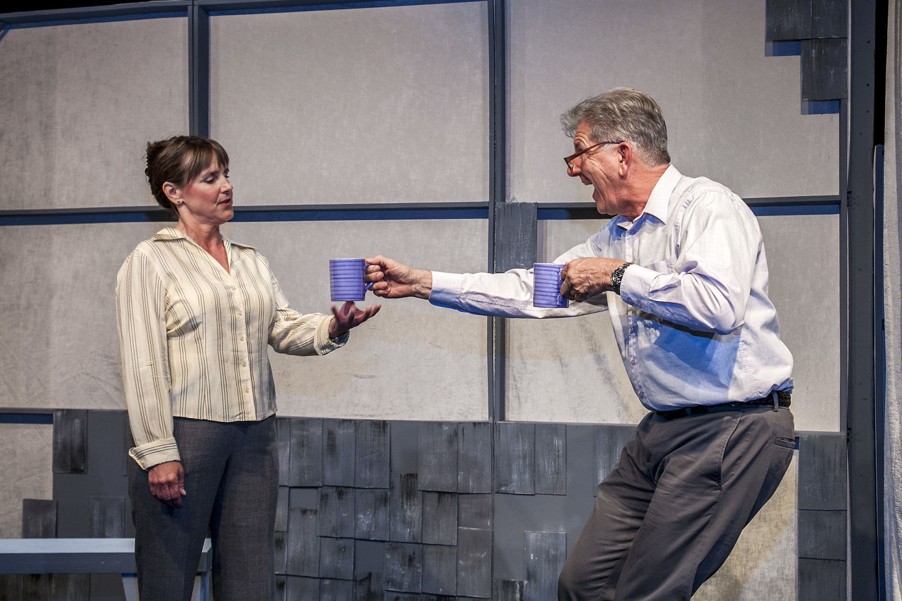 Kelly Ketzenbarger and Mike Monroney in “The Other Place”